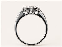 Anello Vidali Gioielli Donna Trilogy in Oro bianco Diamante 0.47 Ct ANOR-103-34 - ANOR-103-34